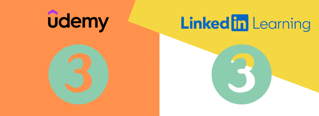 Udemy vs LinkedIn Learning - Certification