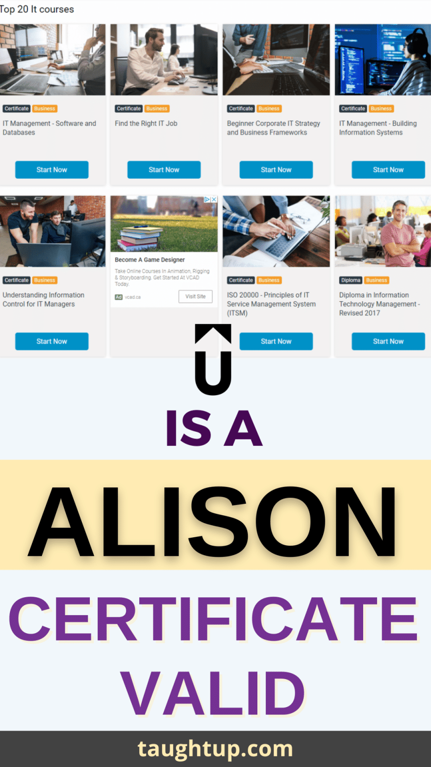 Is Alison Accredited In The USA? Are Alison Courses Accredited?